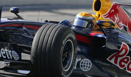 Jerez, 1° giorno: Sebastien Buemi debutta con la Red Bull