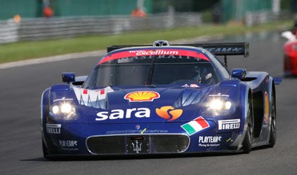 Spa, libere 1: le Maserati Playteam e Vitaphone in testa
