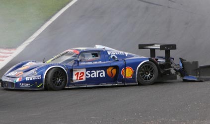 Spa, 1. ora: problemi per Playteam e Scuderia Italia
