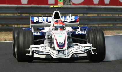 Budapest - Libere 1<br>Kubica scalda i tifosi