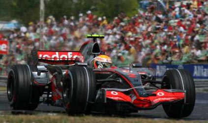 Budapest - Gara<br>Strepitosa vittoria di Hamilton