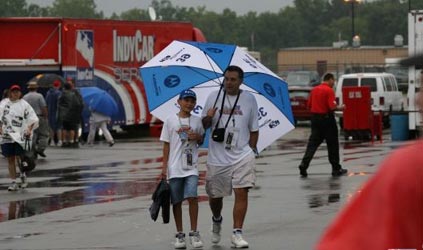 Michigan: la pioggia rischia di far rinviare la gara a lunedì