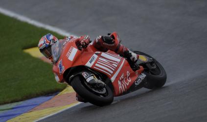 Valencia – Qualifica: <br> Stoner beffa Hayden