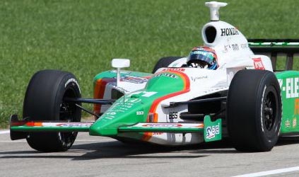 Kentucky, qualifica: prima fila con Kanaan e Franchitti