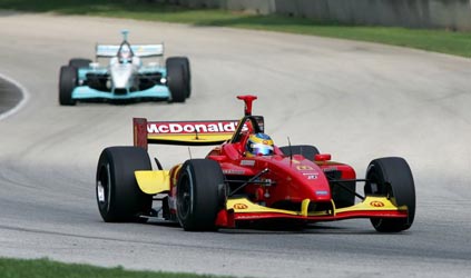 Elkhart Lake, qualifica 2<br>Tempone di Sebastien Bourdais