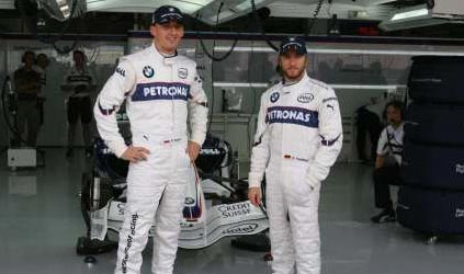 BMW Sauber ha confermato<br>Nick Heidfeld e Robert Kubica