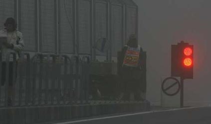 Fuji, 3° turno: la pioggia fa sospendere le prove