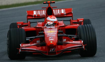 Test a Montmelò<br>Schumacher ha già il 2° tempo
