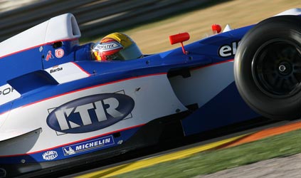 Valencia, 2° turno: Herck sale al primo posto con Prema