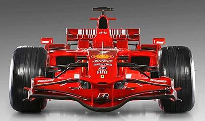Presentata la nuova Ferrari F2008<br>Lunedì il primo test a Fiorano