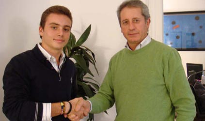 Francesco Castellacci e il team Lucidi insieme nel 2008