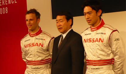 Ronnie Quintarelli ufficiale Nissan<br>Guiderà per il team Hasemi
