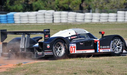 Sebring, 3° giorno: la Peugeot batte l'Audi nei test invernali