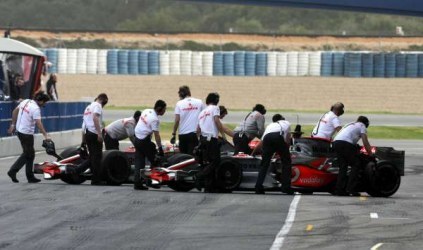 Jerez, 4° giorno<br>Heikki Kovalainen chiude al top