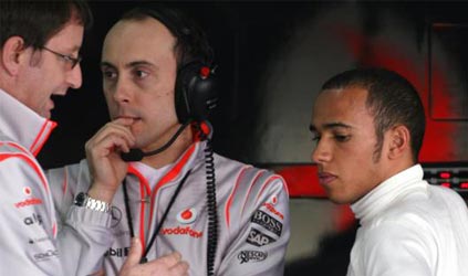 Montmelò, 1° giorno: Lewis Hamilton precede Kimi Raikkonen