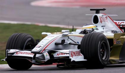 Due McLaren al top a Montmelò<br>Fisichella bene con la Force India