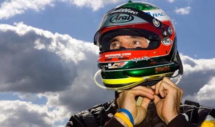 Max Papis col Rubicon Team<br>alla 500 Miglia di Indianapolis