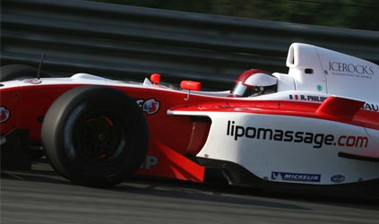 Richard Philippe è il primo<br>pilota del team Carlin  