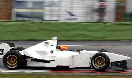 Vallelunga, 1° giorno<br>Luiz Razia leader nel primo test