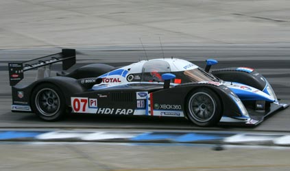 Pedro Lamy e la Peugeot leader nei test di Sebring