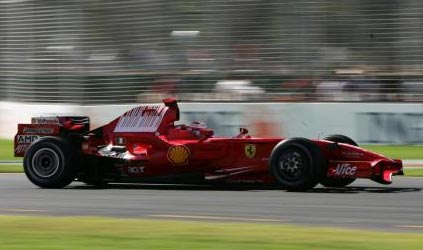 Melbourne - Libere 1<br>Raikkonen stampa il primo tempo