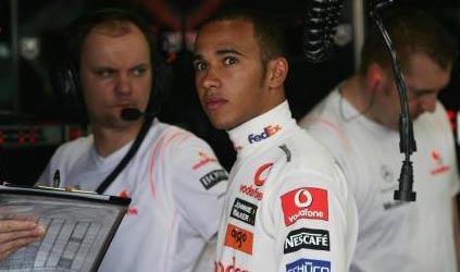 Melbourne - Qualifica<br>Hamilton pole, Kubica secondo