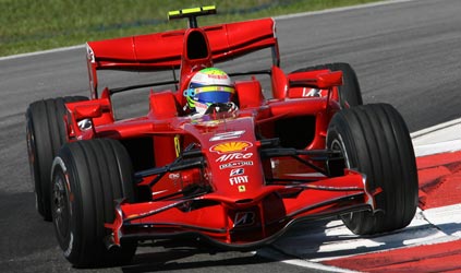 Sepang, libere 1<br>Felipe Massa il più veloce