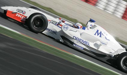 Montmelò - 1° turno<br>Van der Garde apre i test