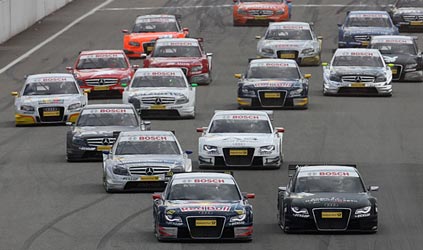 Hockenheim, gara: Ekstrom guida la tripletta Audi