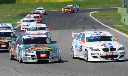 Vallelunga, gara: Gianni Morbidelli e l'Audi primi in scioltezza