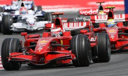Montmelò - Gara<br>Dominio di Kimi Raikkonen