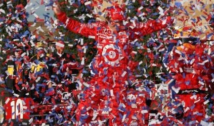 Kansas, gara: Dan Wheldon ritrova la vittoria, Patrick ritirata