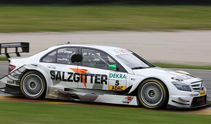 Mugello, gara: Jamie Green comanda la riscossa Mercedes