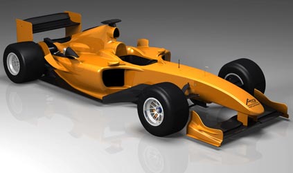 La prima immagine della<br>A1 GP Powered by Ferrari