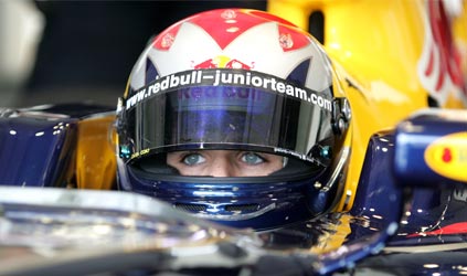 Il primo contatto con la Red Bull di Jaime Alguersuari