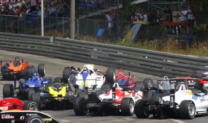 Norisring, gara 2<br>Primo successo per Vietoris<br>Completati solo 18 giri