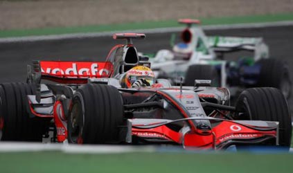 Hockenheim - Libere 2<br>Hamilton fa la differenza