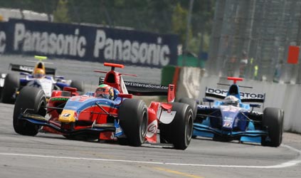 Hockenheim, gara 2: Karun Chandhok, l'indiano volante