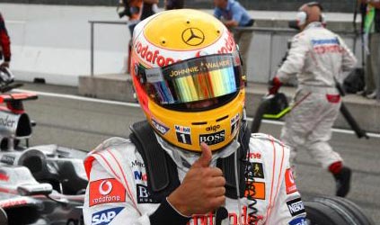 Hockenheim - Gara<br>Hamilton li fa tutti neri