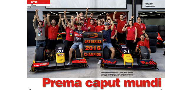 L'incredibile 2016 della Prema<br />Campione team GP2-FIA F.3-F4 ADAC