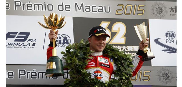 Rosenqvist con Prema a Macao