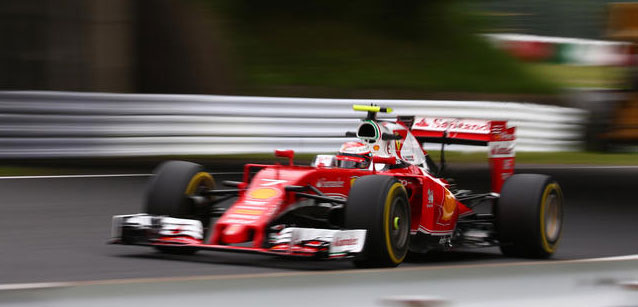 Raikkonen: "Di solito in<br />configurazione gara va meglio"