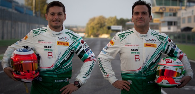 Fisichella con Kaspersky nel 2017