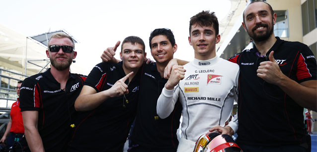Yas Marina - Gara 1<br />Leclerc ritirato e campione