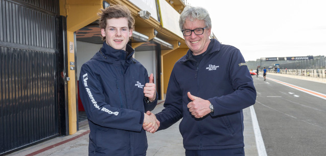 Harrison Newey nel FIA F3<br />Il figlio di Adrian con Van Amersfoort