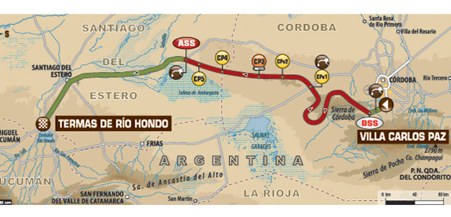 Dakar - 2° tappa <br />Si parte, ma a chilometraggio ridotto