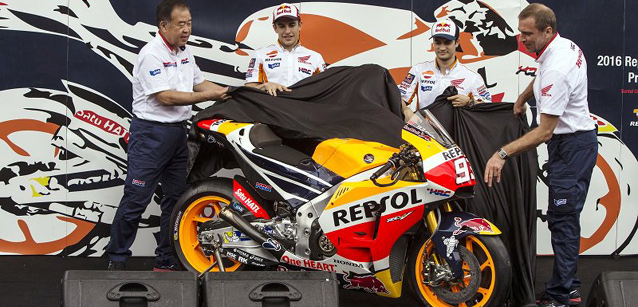 Honda presenta la RC213V<br />in versione 2016