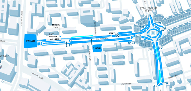 Berlino, si corre in centro