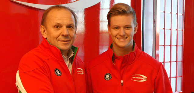 Schumacher jr con Prema