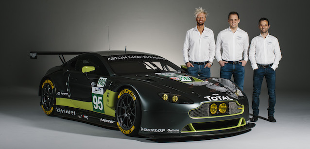 Aston Martin passa alle Dunlop<br />e annuncia i piloti 2016